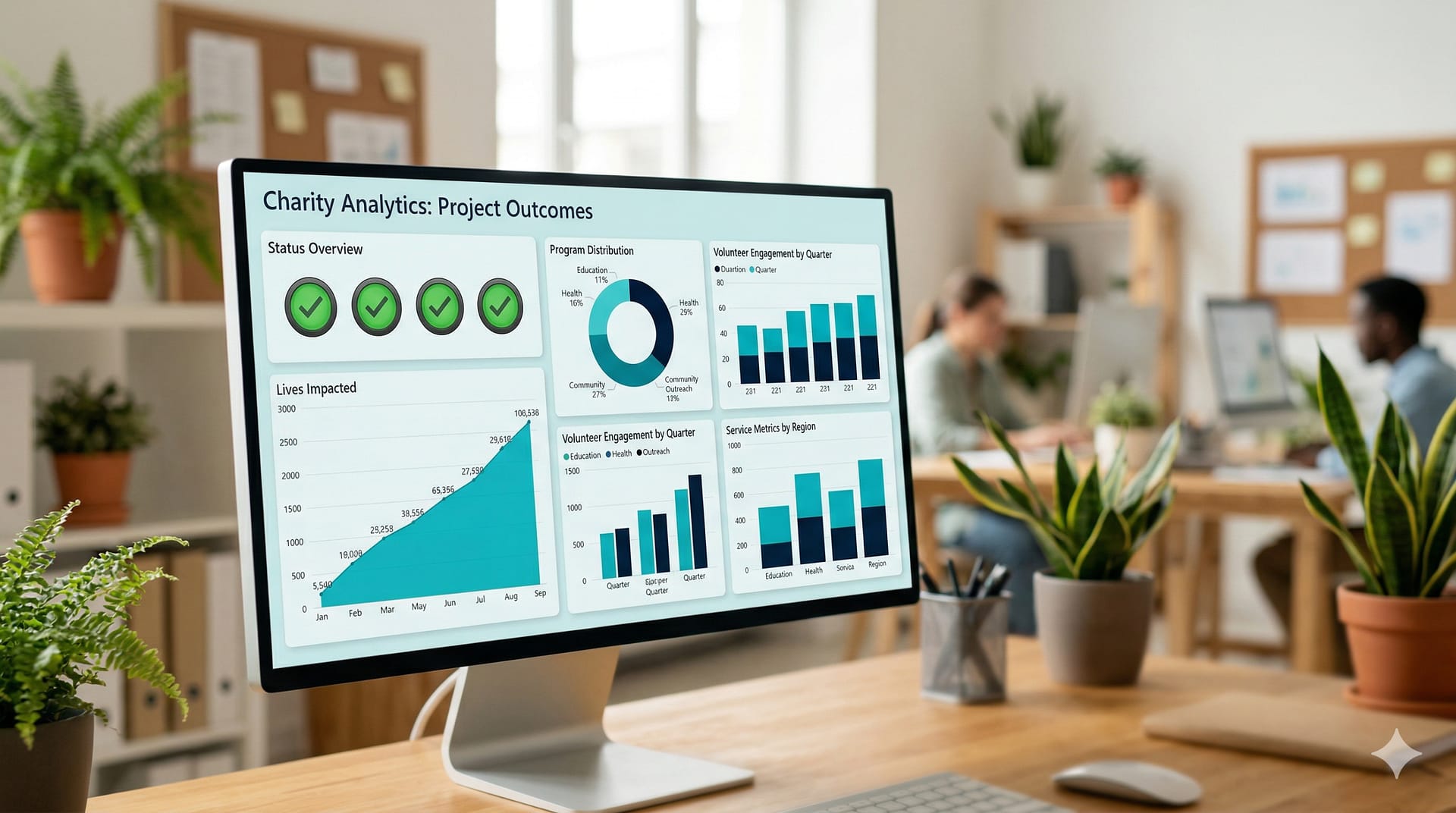 Commissioner-ready charity dashboard series 1: how to bring all seven frameworks into one Power BI view 1 Commissioner-ready charity dashboard series 1: how to bring all seven frameworks into one Power BI view 1