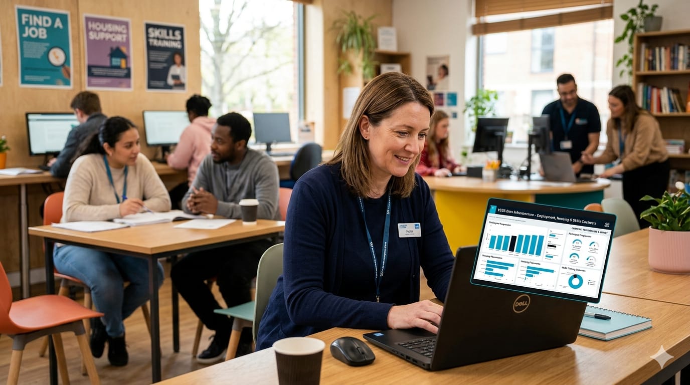 Employment, Housing and Skills Contracts: How to Build a Data Infrastructure for Devolved VCSE Commissioning 1 devolved commissioning VCSE data infrastructure employment housing | Quematics VCSE commissioning analytics